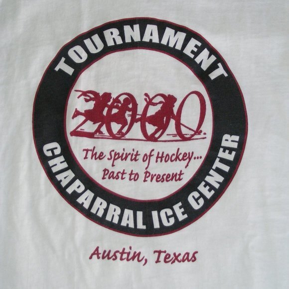 Hockey Tournament Tshirt, XL, Austin Texas, 2000 - Picture 2 of 11